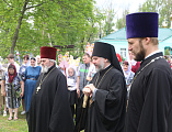Преосвященнейший епископ Симон с архипастырским визитом посетил приход в честь великомученика Пантелеимона города Гуково