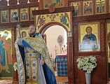 Престольный праздник отметили в храме Рождества Пресвятой Богородицы хутора Ажинов   