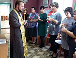Благочинный приходов Кашарского округа иерей Георгий Грошев совершил освящение Центра социального обслуживания граждан пожилого возраста и инвалидов сл. Кашары