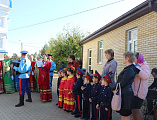 В преддверии праздника Покрова Пресвятой Богородицы иерей Олег Сударев организовал и провел праздник казачьей культуры в х. Лихом