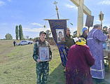 Крестный ход в станице Каргинской