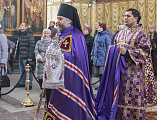 В Неделю Торжества Православия Преосвященнейший епископ Симон совершил Литургию в Покровском кафедральном соборе города Шахты
