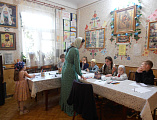 В воскресной школе «Радость» прошел открытый урок