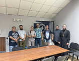 В штабе Русской общины при Свято-Покровском храме состоялась рабочая встреча с участием настоятеля