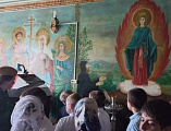 Экскурсия учащихся школы № 3 в Никольский храм