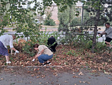 В Свято-Покровском храме города Шахты состоялся субботник и молебен о сохранении творения Божия