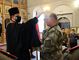 Традиционная встреча с духовником и приведение к присяге казаков станицы Мало- Несветаевской состоялись в храме Донской иконы Богородицы