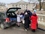 Участниками Молодежного совета Шахтинской епархии и добровольцами проведена миссионерская акция