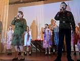 Торжественный концерт, посвященный 80-летию победы в Великой Отечественной войне, прошел в ДК поселка Таловый