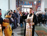 Каменская община глухих и слабослышащих в честь святого праведного Иоанна Кронштадского отметила праздник Крещения Господня