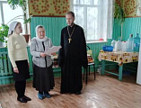 Священник поздравил с Пасхой Христовой  постояльцев хосписа х. Красный