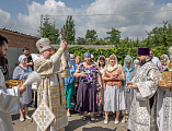 В Престольный день Преосвященнейший епископ Симон совершил Божественную литургию в храме Вознесения Господня города Шахты
