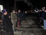 Священник принял участие в торжественной отправке призывников на срочную военную службу в Военном Комиссариате станицы Багаевской