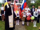 Участие настоятеля храма п. Садовый в мероприятиях, посвященных Великой Отечественной войне