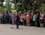 В день 80-летия Великой Победы духовенство вместе с шахтинцами почтило память героев Великой Отечественной войны