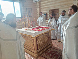 В Красном Сулине состоялась совместная служба духовенства Сулинского благочиния