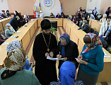 Епархиальный семинар для сотрудников церковных свечных лавок проведен в шахтинском филиале ДГТУ