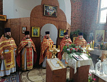 В день памяти святых мучеников Адриана и Наталии духовенство Багаевского благочиния совершило соборное богослужение