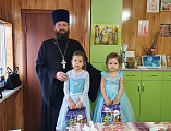 В храме святого праведного Иоанна Кронштадтского города Шахты в детской воскресной школе состоялся праздничный концерт