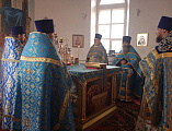 В храме Донской иконы Божией Матери слободы Шарпаевка состоялось соборное богослужение духовенства Тарасовского благочиния