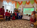 Пасхальный утренник в детском саду станицы Обливская