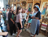 Детей из Донбасса встретили в Донском храме Новошахтинска