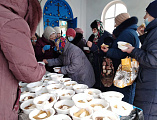 В храме Казанской иконы Божией Матери г. Гуково отметили Масленицу
