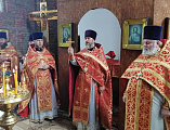 В день памяти святых мучеников Адриана и Наталии духовенство Багаевского благочиния совершило соборное богослужение