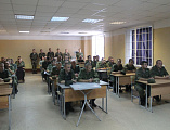 Беседа с военнослужащими и молебен прошли в воинской части №3433