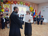 В казачьей школе посёлка Первомайский первоклассников приняли в казачата