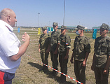 Состоялись казачьи соревнования среди военнослужащих срочной службы