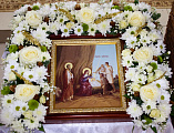 В храме св. Анны Кашинской состоялся детский утренник, посвященный празднику Рождества Христова