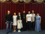 В день памяти святых Петра и Февронии Муромских в Покровском кафедральном соборе г. Шахты было проведено молодежное мероприятие