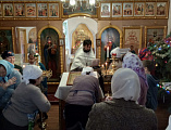 Рождественское богослужение в слободе Кашары
