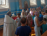 В Маньково-Калитвенском состоялся молебен на начало учебного года