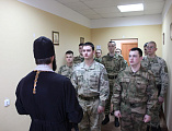 Иерей Евгений Осяк провел беседу с военнослужащими в/ч 3433
