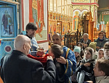 Праздник в храме: учащиеся школы станицы Бессергеневской приобщаются к духовным традициям