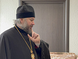 Преосвященнейший епископ Симон посетил новопостроенный храм в честь Веры, Надежды, Любови и матери их Софии в станице Багаевской