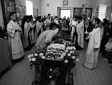 Преосвященнейший епископ Симон совершил чин погребения почившего иеромонаха Димитрия (Королева)
