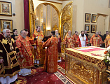 Преосвященнейший епископ Симон с сонмом архипастырей совершил Божественную литургию в Ростовском кафедральном соборе Рождества Пресвятой Богородицы