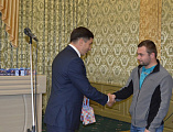 В районном Дворце культуры пос. Каменоломни состоялось торжественное мероприятие, посвященное Дню призывника. С поздравлениями к присутствующим обратился протоиерей Сергий Яценко