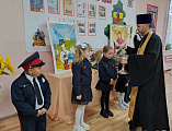 Посвящение в казачата в поселке Первомайском
