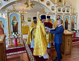 Престольный праздник в домовом храме Института сферы обслуживания и предпринимательства (филиала) ДГТУ в городе Шахты в честь апостола и евангелиста Иоанна Богослова