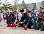 В день 80-летия Великой Победы духовенство вместе с шахтинцами почтило память героев Великой Отечественной войны