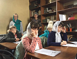 В воскресной школе «Свечечка» г. Миллерово состоялся отборочный тур Кирилло-Мефодиевской олимпиады