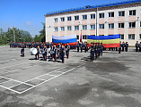 Преосвященнейший епископ Симон и духовенство епархии приняли участие в последнем звонке в Шахтинском генерала Я.П. Бакланова казачьем кадетском корпусе