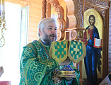 Преосвященнейший епископ Симон совершил Божественную литургию и диаконскую хиротонию