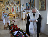 Преосвященнейший епископ Симон совершил чин погребения