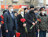 Протоиерей Сергий Яценко принял участие в памятных мероприятиях в День освобождения города Шахты от немецко-фашистских захватчиков