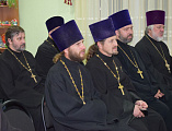 Благочинный Александровск-Грушевского округа протоиерей Сергий Яценко провел собрание духовенства центрального благочиния епархии